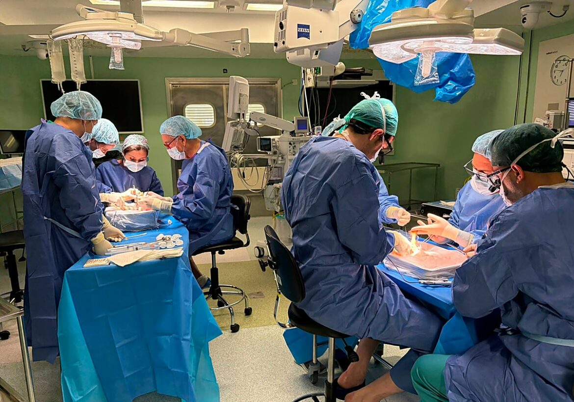Maratón récord de trasplantes en La Arrixaca, con ocho intervenciones a siete pacientes el fin de semana