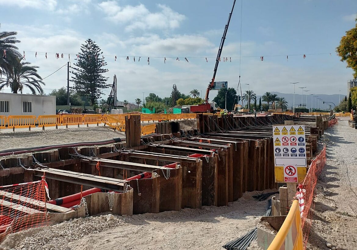 La avenida Miguel Induráin de Murcia no se reabrirá totalmente al tráfico hasta noviembre
