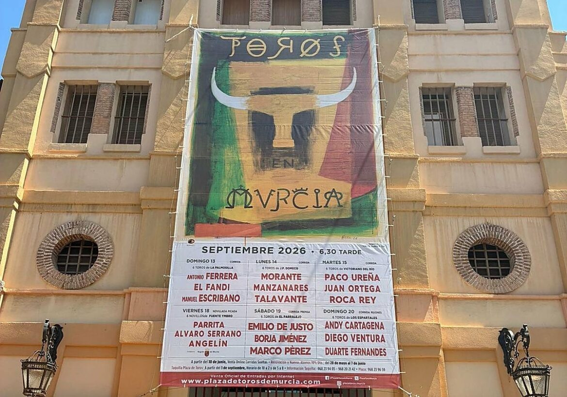 Este domingo acaba el plazo para la renovación de abonos de la feria taurina de Murcia