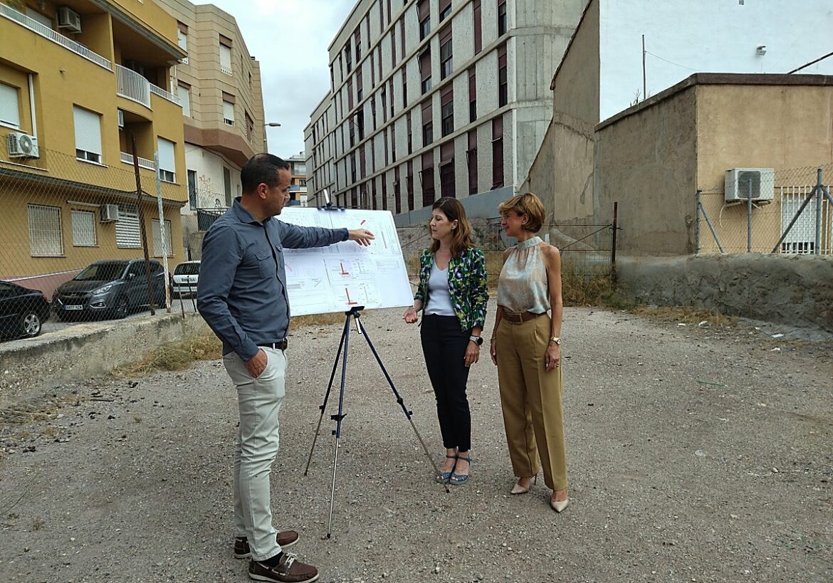 Una calle peatonal de nueva apertura conectará La Viña con el Camino Viejo del Puerto en Lorca